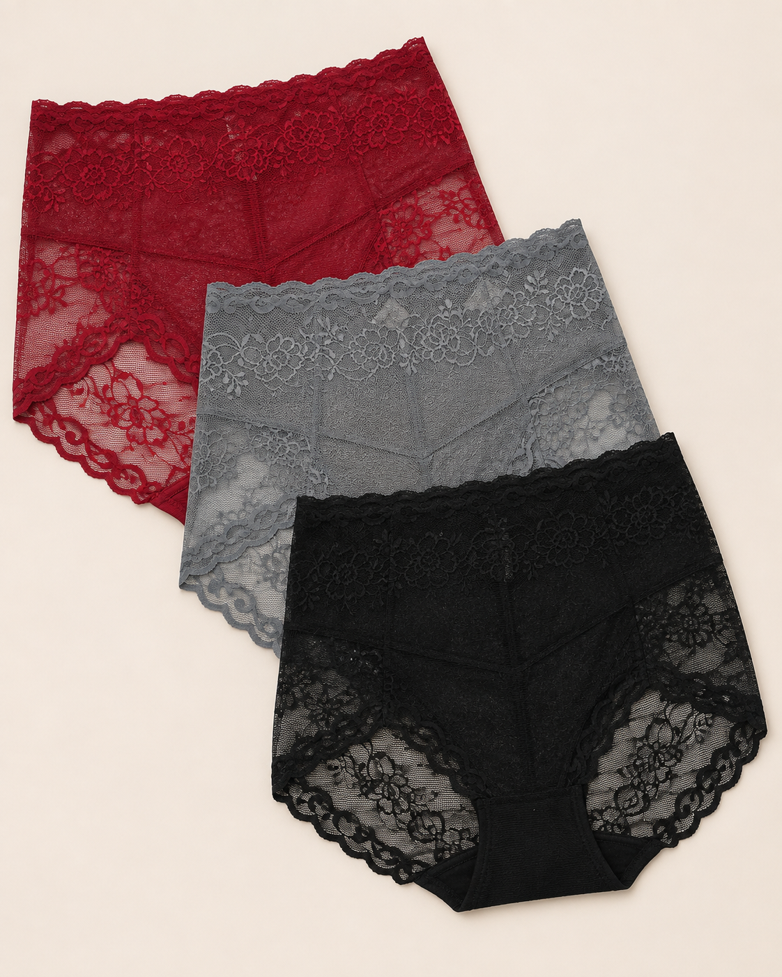High Waist Net Panty (IA-0005) – Vellure (view 4)