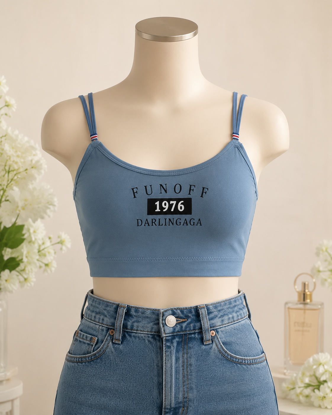 Double Strip Dailywear Sports Bra (024) – Vellure (view 8)