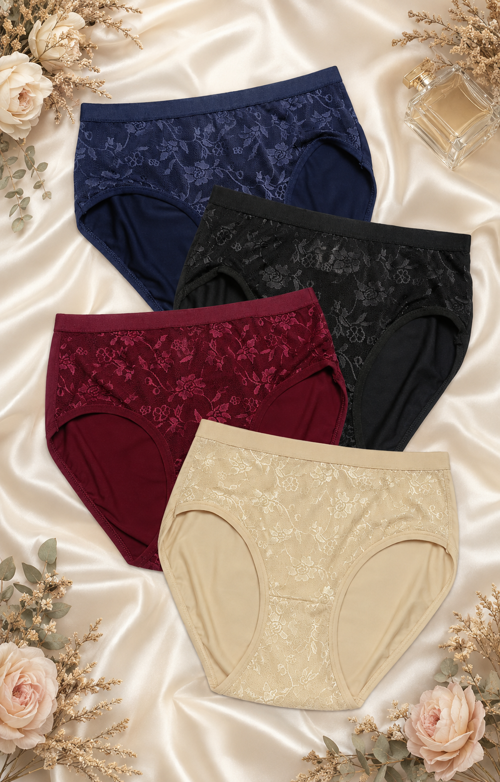Cotton Net Panty – Vellure (view 10)