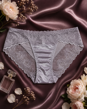Net Scalloped Lace Bikini Panty – Vellure (view 4)