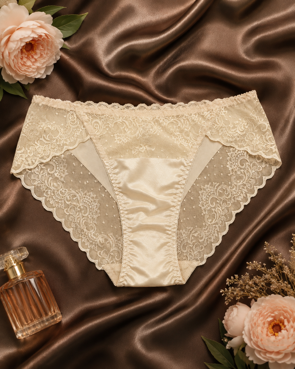 Net Scalloped Lace Bikini Panty – Vellure (view 5)