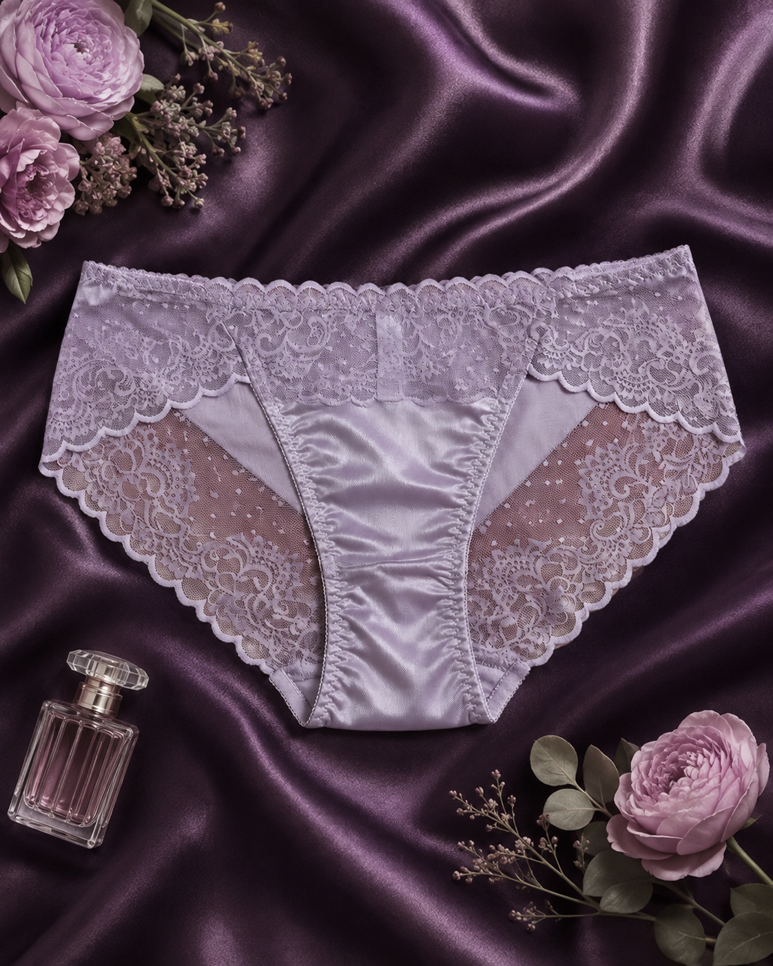 Net Scalloped Lace Bikini Panty – Vellure (view 6)