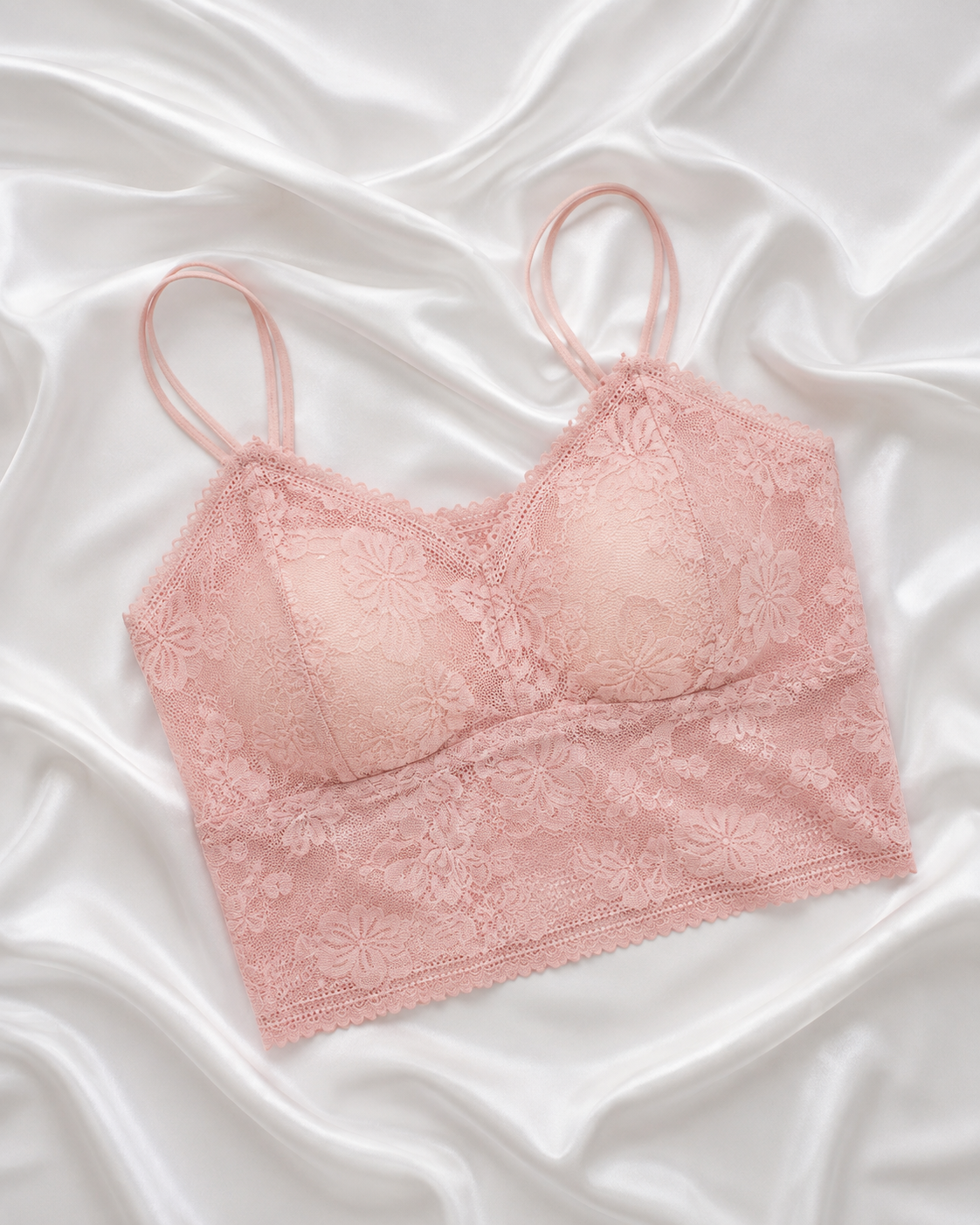 Floral Lace Bralette – Vellure (view 8)