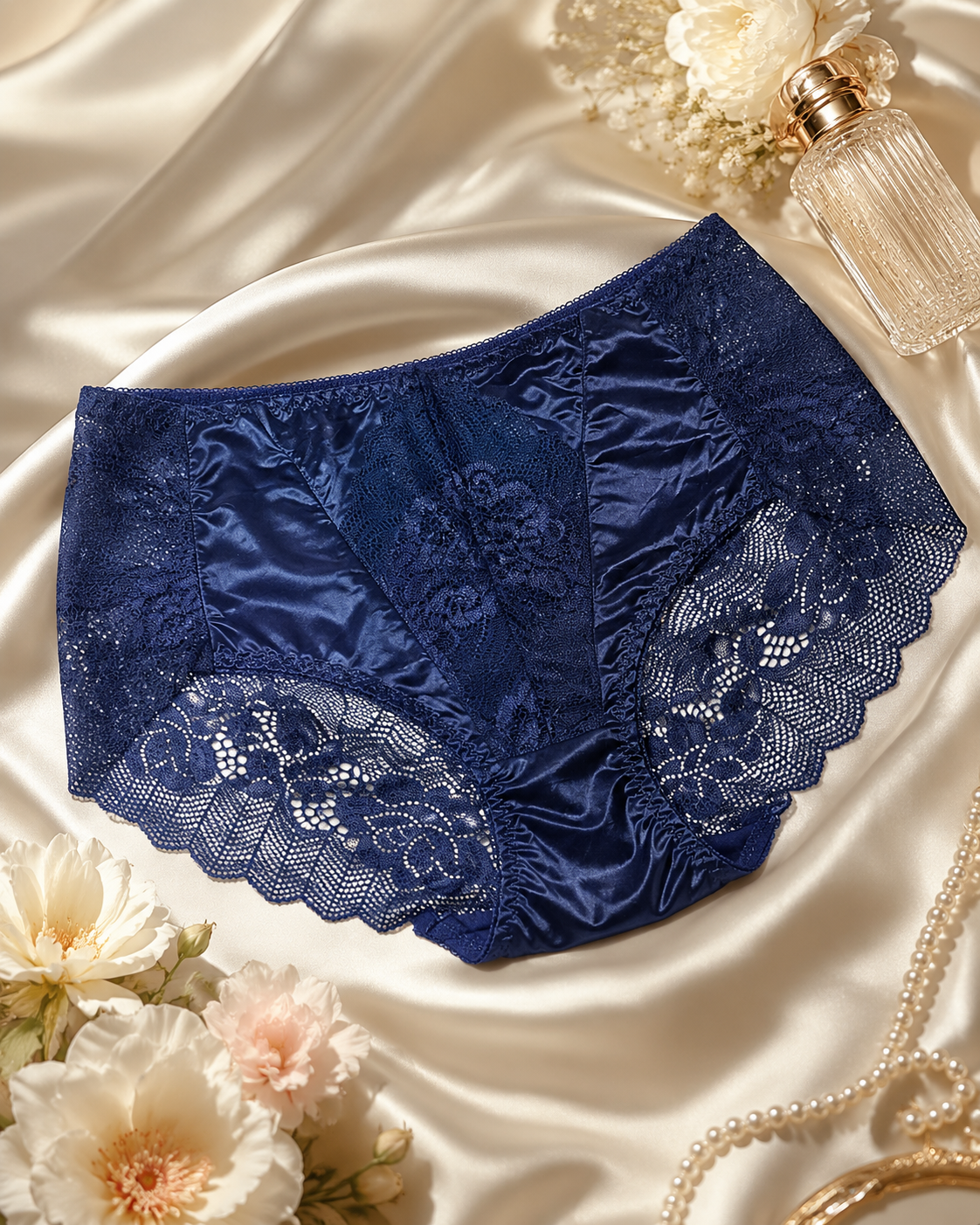 Net Lace Full Brief Panty – Vellure (view 10)