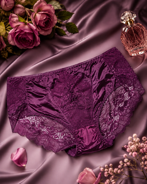 Net Lace Full Brief Panty – Vellure (view 7)