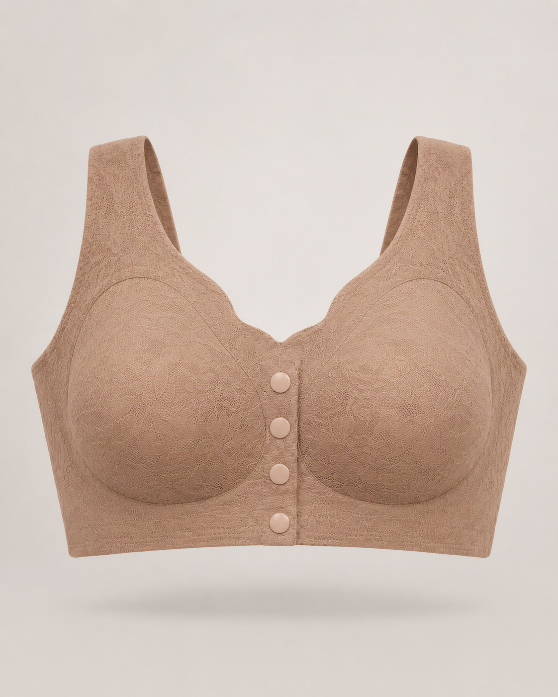 Front Button Wireless Comfort Bra – Vellure