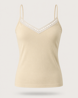 Lattice Trim Camisole – Vellure (view 2)