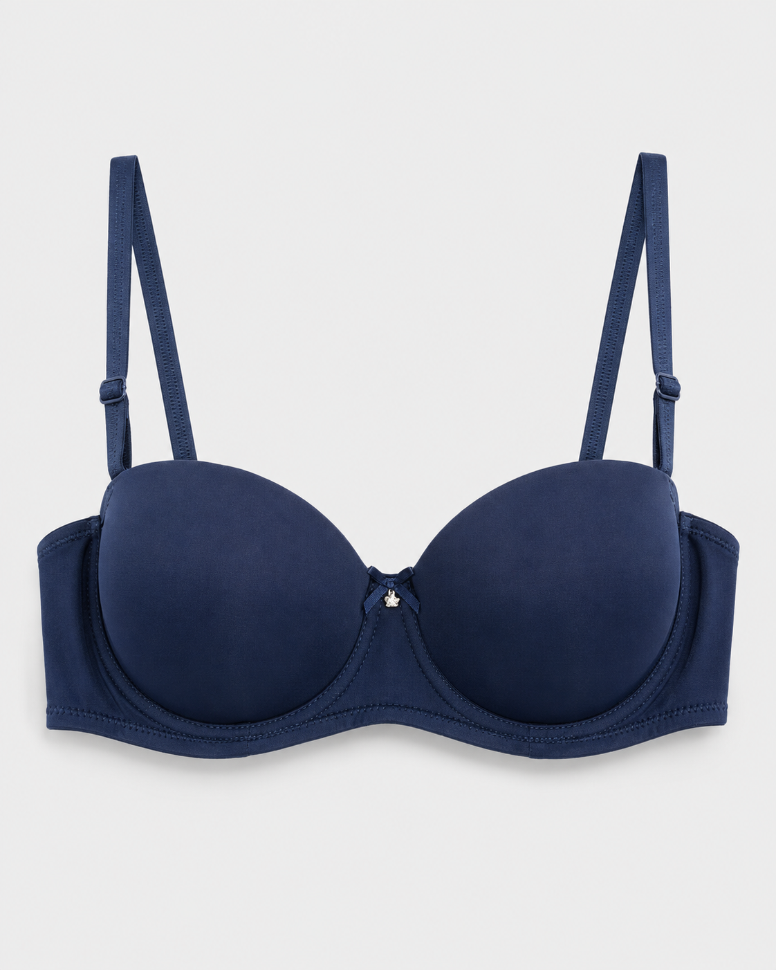 Plain Half Cup Padded Bra – Vellure (view 5)