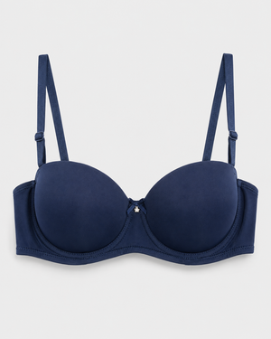 Plain Half Cup Padded Bra – Vellure (view 5)
