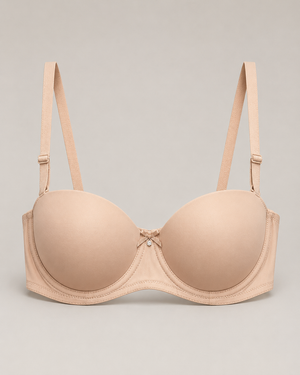 Plain Half Cup Padded Bra – Vellure (view 4)