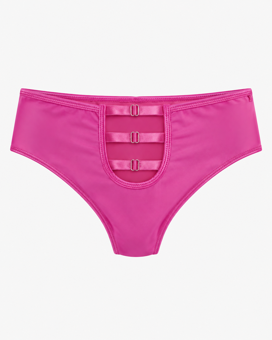 Three-Strap Buckle Thong Panty – Vellure (view 6)