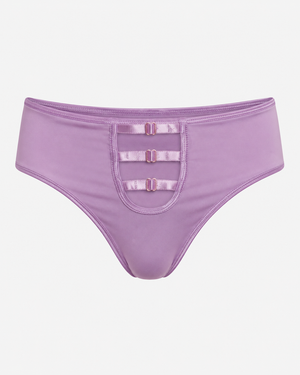 Three-Strap Buckle Thong Panty – Vellure (view 3)