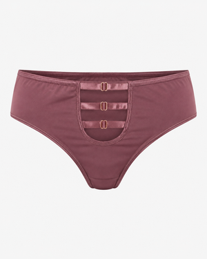 Three-Strap Buckle Thong Panty – Vellure (view 2)