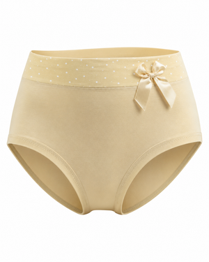 Star Print Bow Cotton Brief – Vellure (view 2)