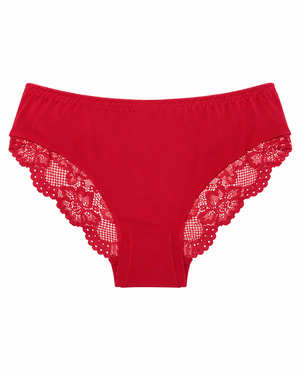Floral Lace Side-Panel Bikini Brief – Vellure (view 5)