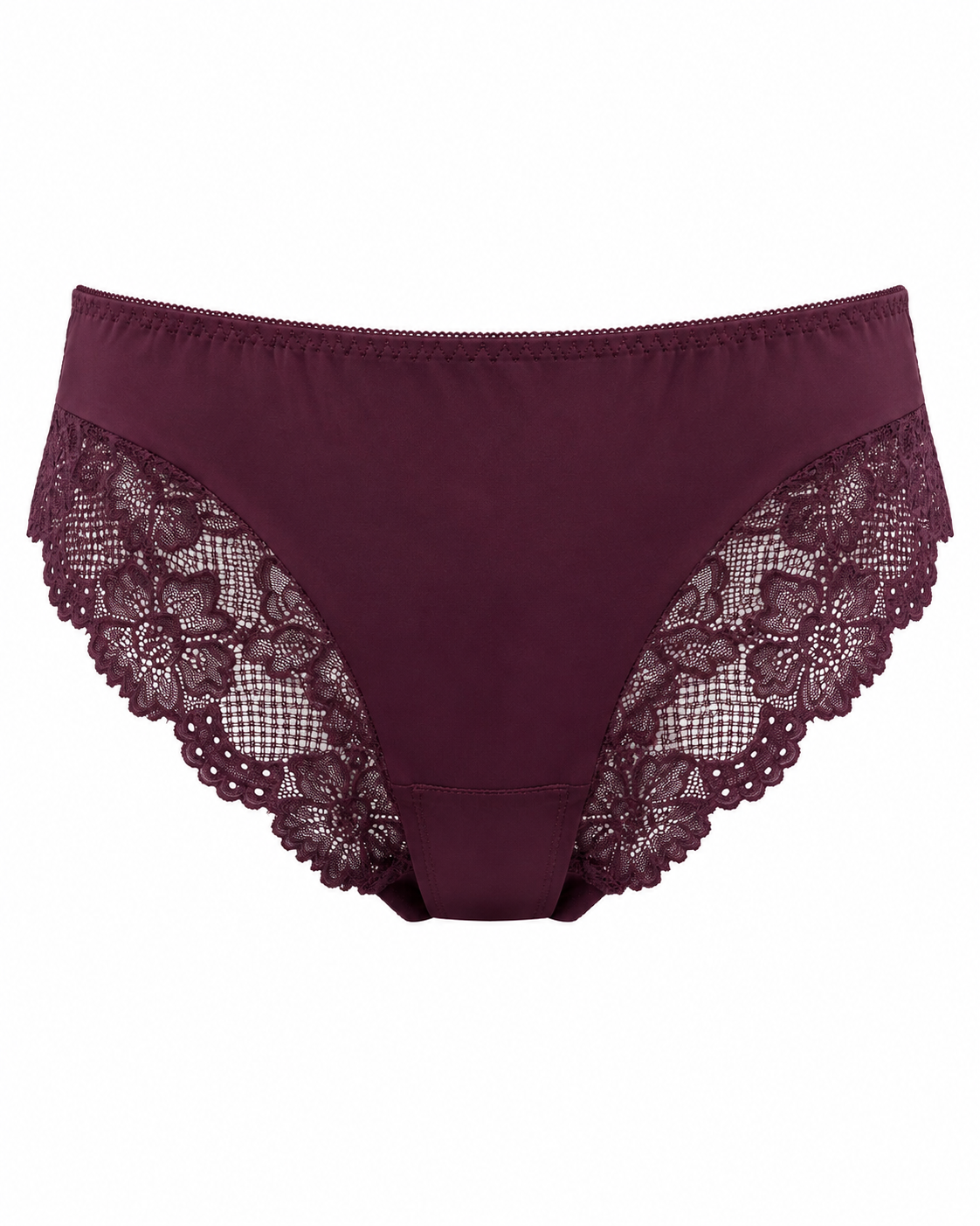 Floral Lace Side-Panel Bikini Brief – Vellure
