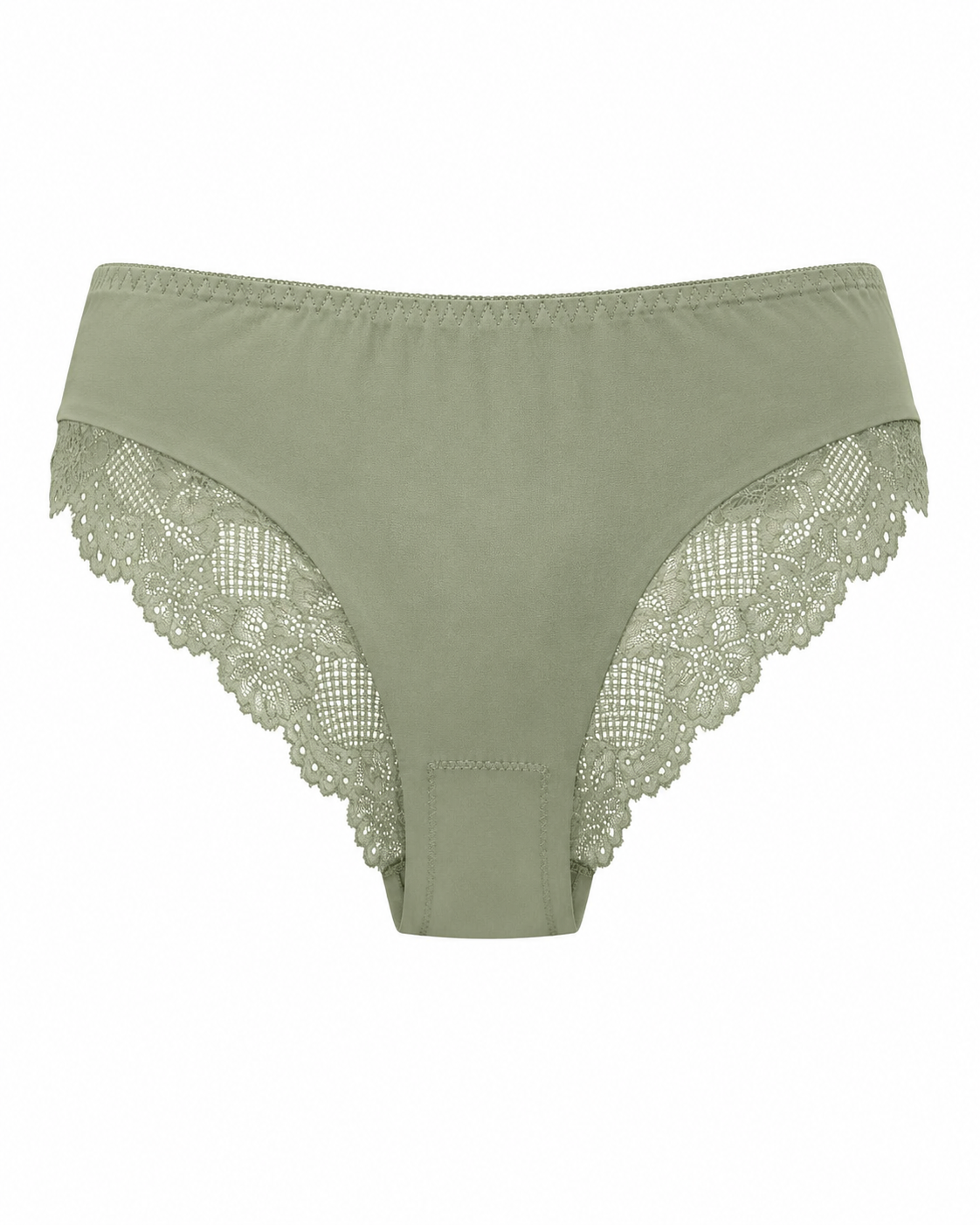 Floral Lace Side-Panel Bikini Brief – Vellure (view 2)