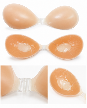 Silicone Adhesive Backless Push-Up Bra – Vellure (view 2)