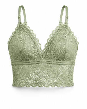 Scalloped Lace Bralette & Panty Set – Vellure (view 4)