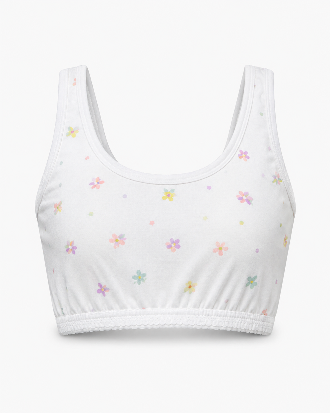 Flower Printed Teenage Girls Students Bra – Kids Underwear (10 to 14 Years) – Vellure (view 5)
