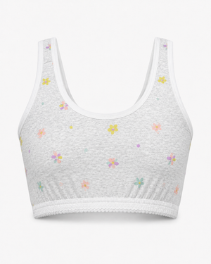 Flower Printed Teenage Girls Students Bra – Kids Underwear (10 to 14 Years) – Vellure (view 4)
