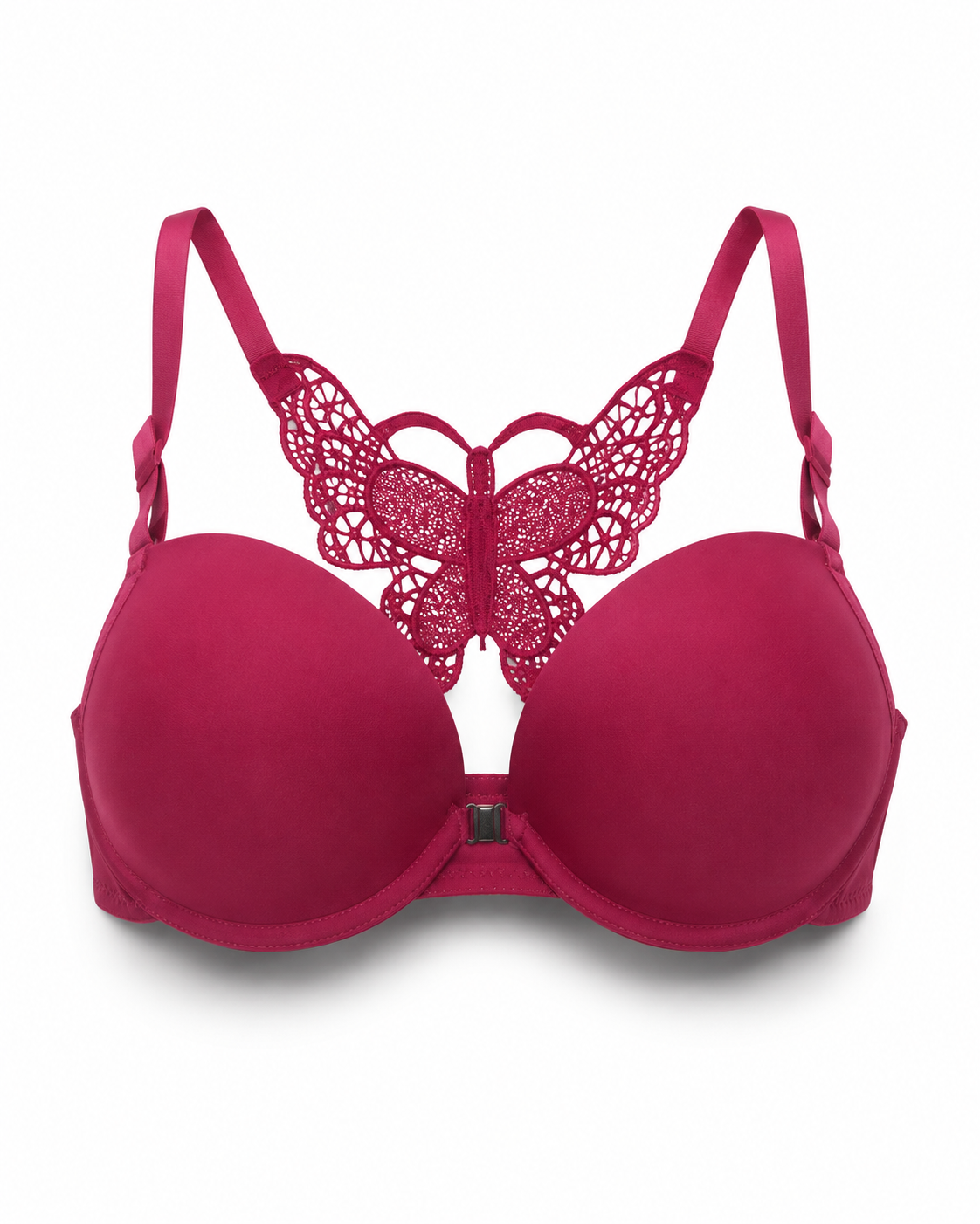 Butterfly Lace Padded Push-Up Bra & Panty Set – Vellure (view 7)