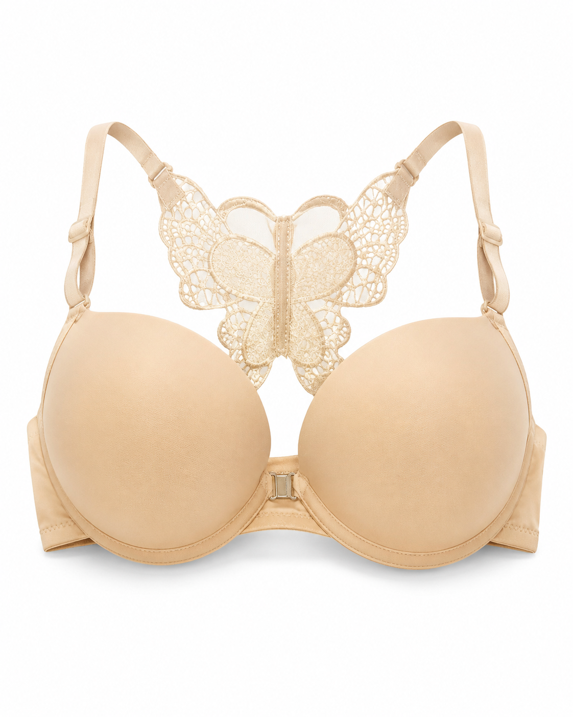 Butterfly Lace Padded Push-Up Bra & Panty Set – Vellure (view 11)