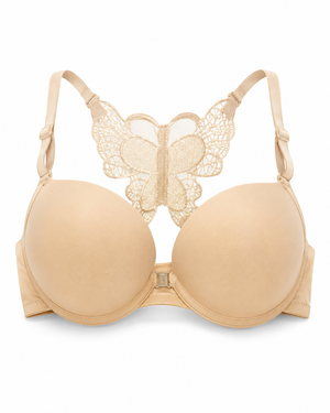 Butterfly Lace Padded Push-Up Bra & Panty Set – Vellure (view 11)