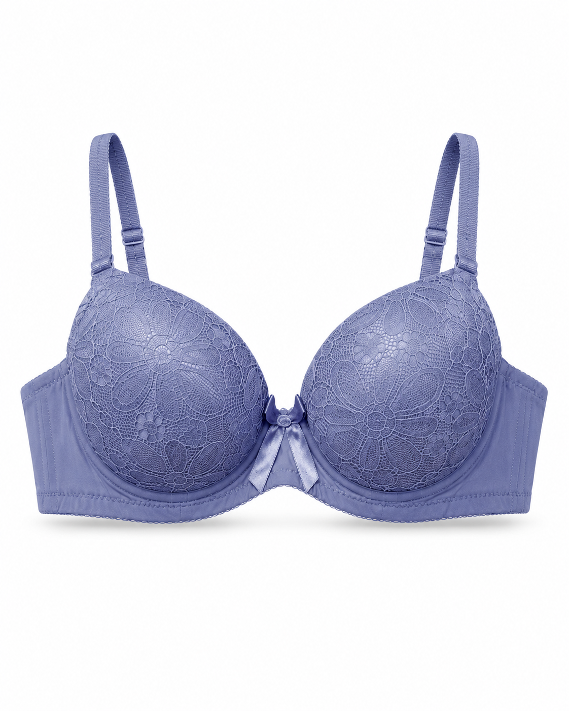 Floral Lace Underwire Bra & Panty Set – Vellure (view 5)