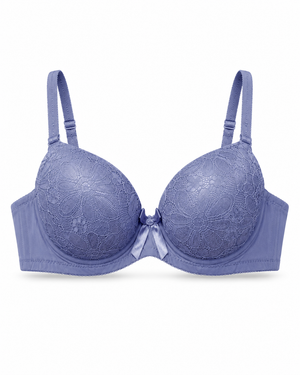 Floral Lace Underwire Bra & Panty Set – Vellure (view 5)