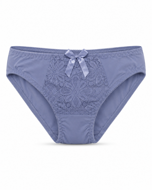 Floral Lace Underwire Bra & Panty Set – Vellure (view 6)