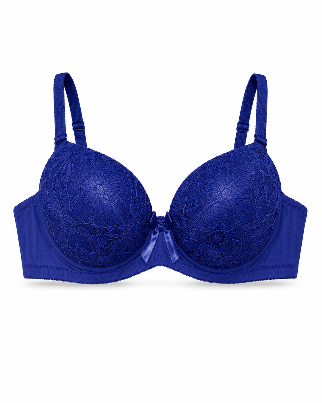 Floral Lace Underwire Bra & Panty Set – Vellure (view 7)