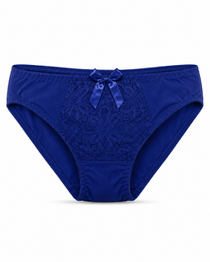 Floral Lace Underwire Bra & Panty Set – Vellure (view 8)