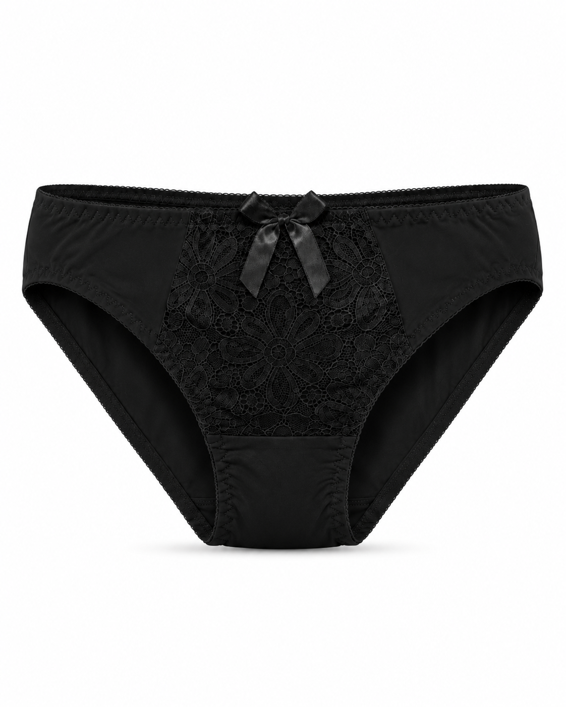 Floral Lace Underwire Bra & Panty Set – Vellure (view 10)