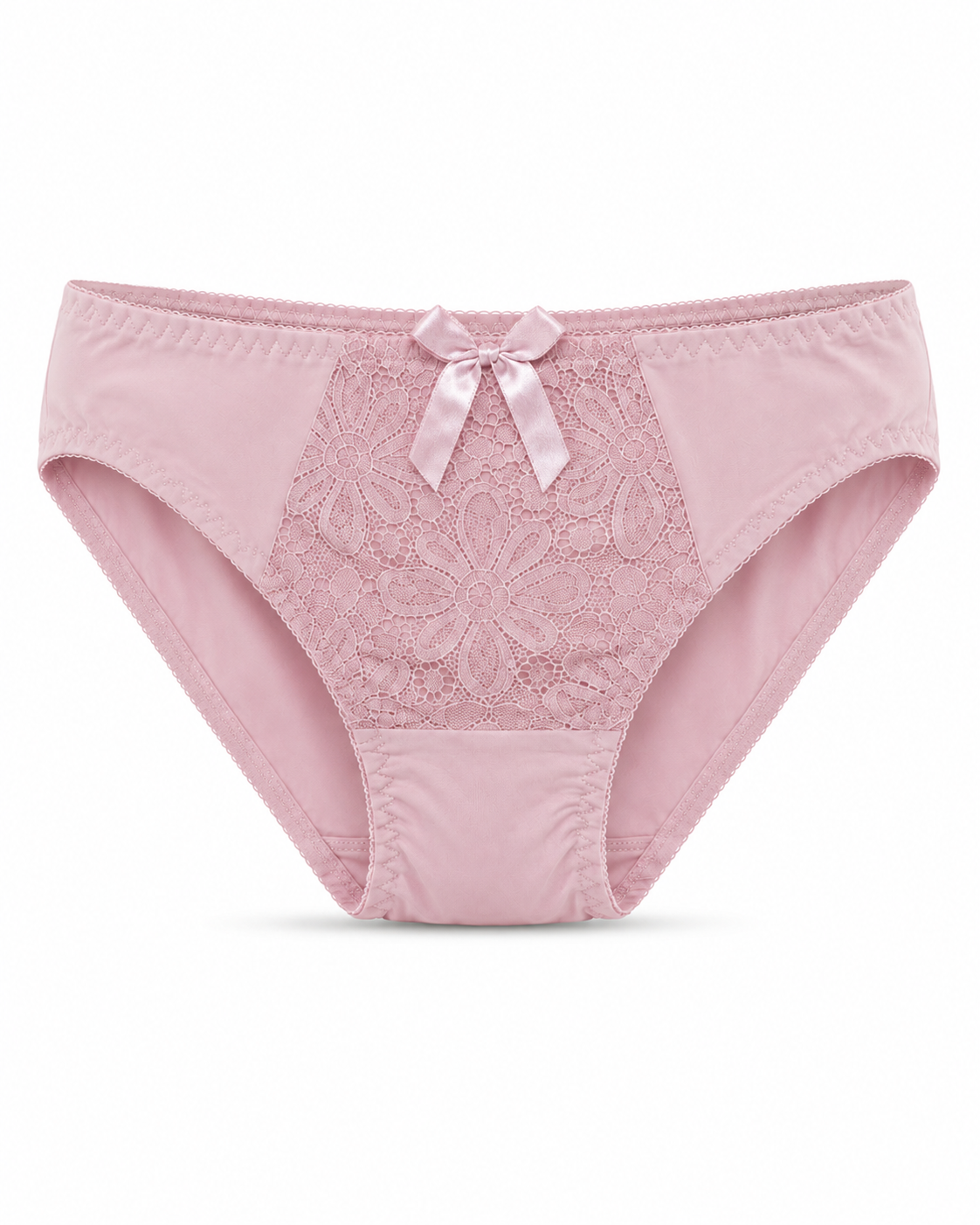 Floral Lace Underwire Bra & Panty Set – Vellure (view 4)