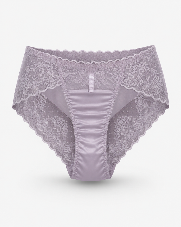 Extra Net Scalloped Lace Bikini Panty