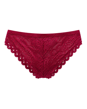 Scalloped Lace Bralette & Panty Set – Vellure (view 3)