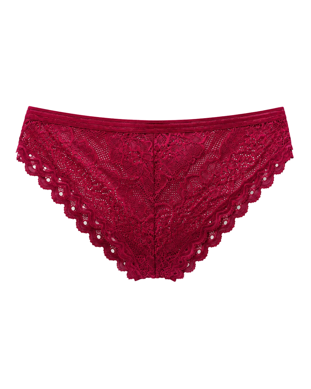 Scalloped Lace Bralette & Panty Set – Vellure (view 3)