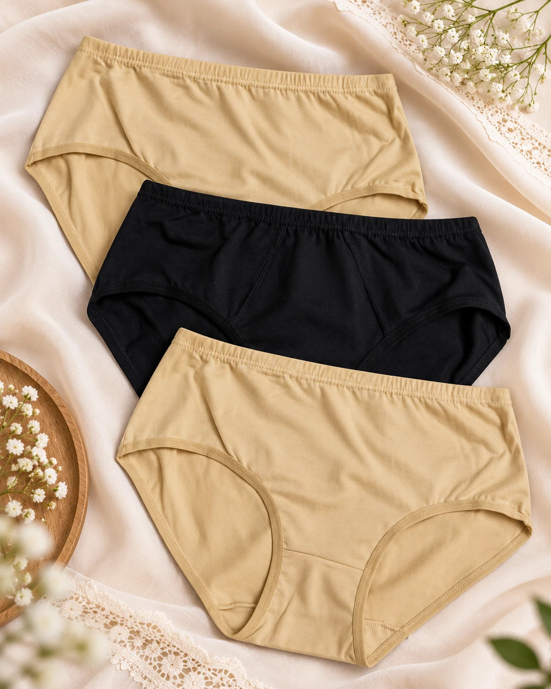 Everyday basic panty – pack of 3