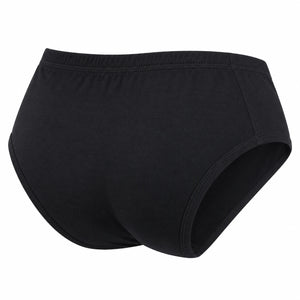Everyday basic panty in Black – back