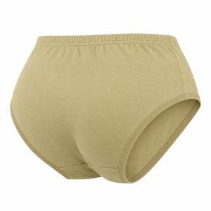 Everyday basic panty in Skin – back