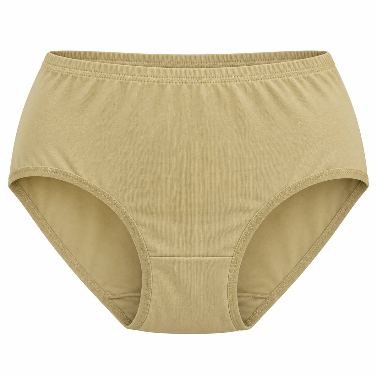 Everyday basic panty in Skin – front