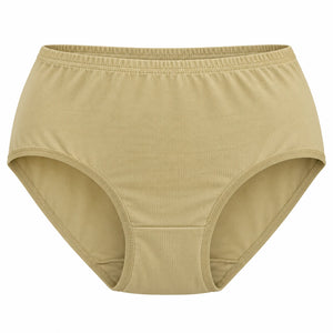 Everyday basic panty in Skin – front