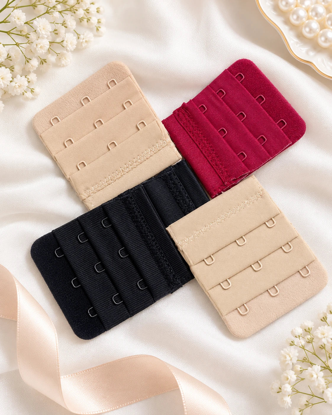 Bra extender close-up
