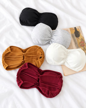Strapless tube bra – all colours