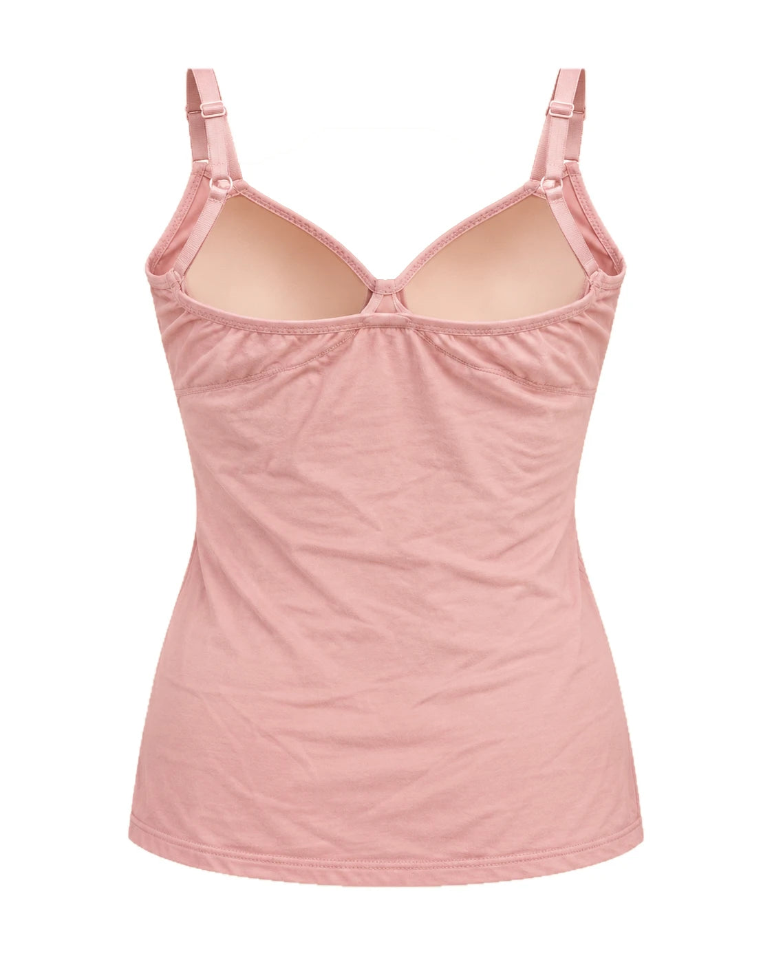 Padded camisole in Tea Pink, back